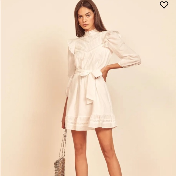 Reformation Dresses & Skirts - NWT! REFORMATION || The Dinah Dress (Ivory) Size 0